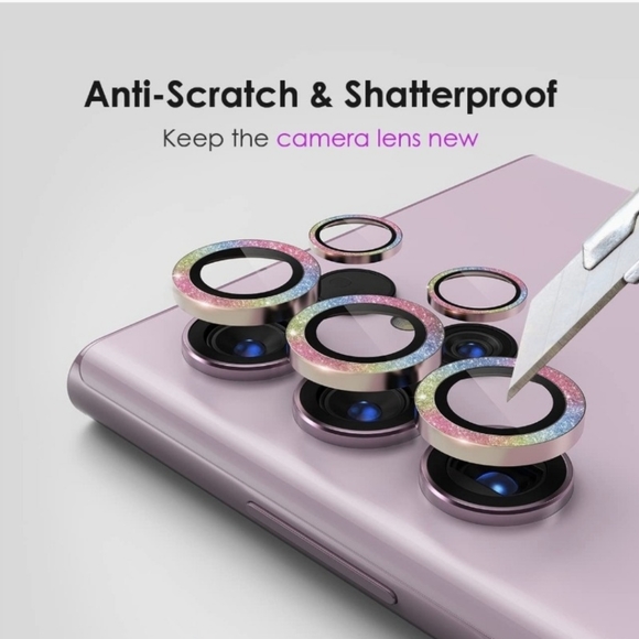 Camera lens protector for Galaxy S23 Galaxy S23+ Galaxy S23 Ultra lens protector - Picture 2 of 5
